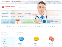Tablet Screenshot of canadianmed.net